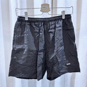 UNTOLD - Local Designer Black Nylon Swim Trunks